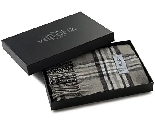VERONZ Super Soft Luxurious Classic CasModazoneere Feel Winter Scarf With Gift Box - 2