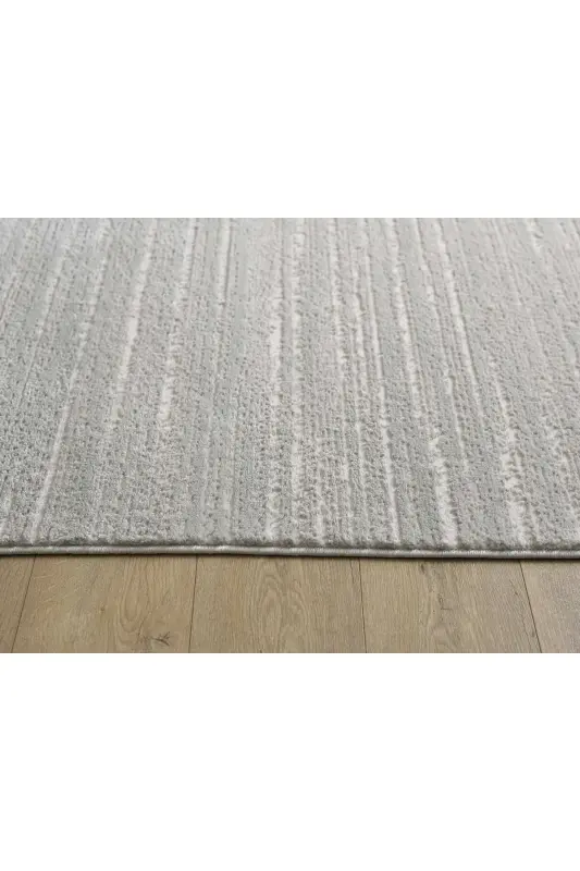 Versailles Collection Modern Woven Carpet Living Room Hallway Rug-Gray - 1