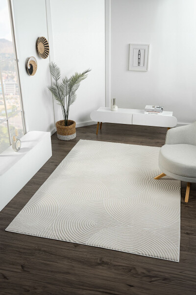 Versailles Collection Modern Woven Rug Living Room Hallway Carpet - MARIESSE HOME