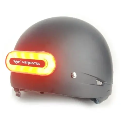 VERSATTA LED Helmet Light, Motorcycle Helmet Light, Bike Bicycle Rear Red Safety Light for Night Riding, Warning Tail Rechargeable Light with Type-C Cable - VERSATTA (1)