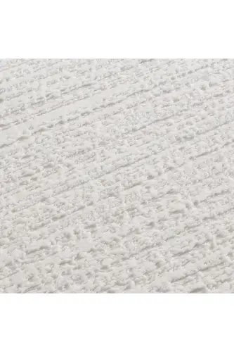 Versay Collection Modern Woven Hallway Runner Woven Machine Made Carpet - Cream Beige - 4