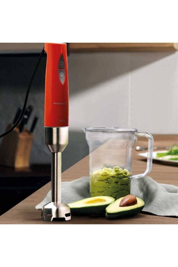 Vertex Duo Inox Kırmızı Blender Seti A444-04 Fma01889 - 15