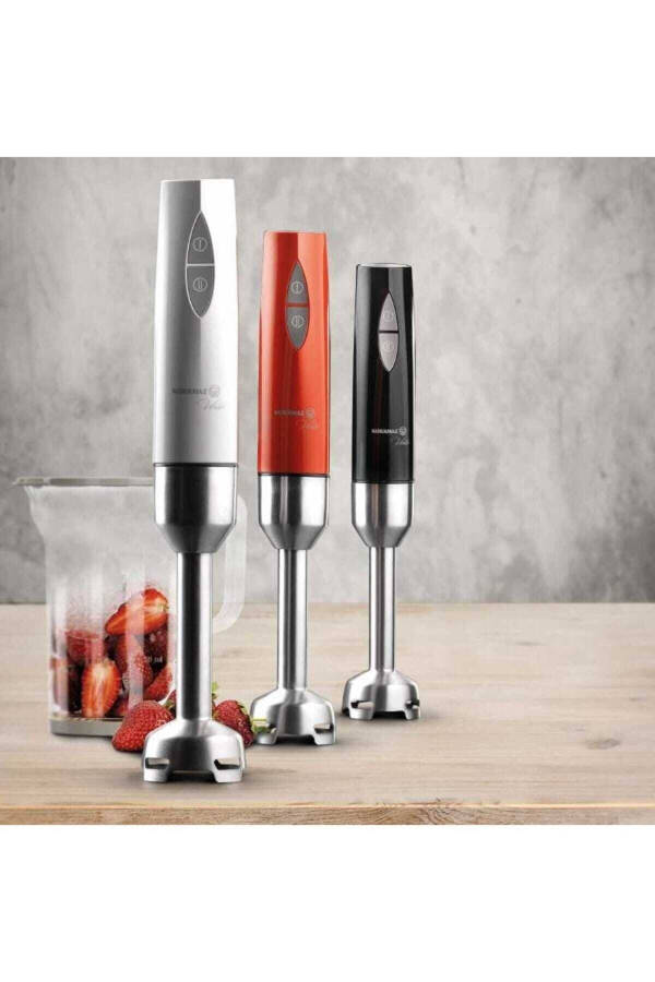 Vertex Duo Inox Qizil Blender To'plami A444-04 Fma01889 - 22