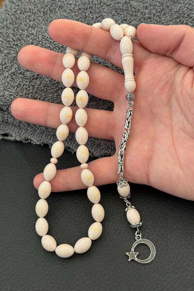 Very Beautiful Collectible Blood Amber Rosary - 3