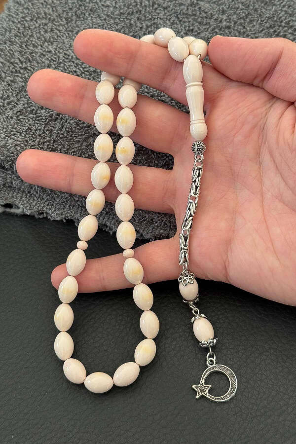 Very Beautiful Collectible Blood Amber Rosary - 3