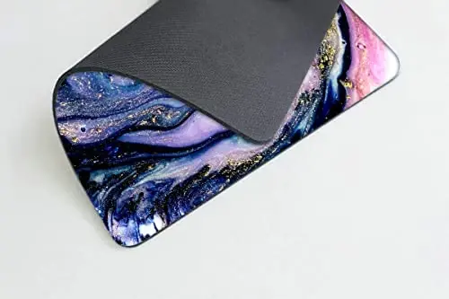 Very Beautiful Purple Marble Mouse pad Customized Mousepad Non-Slip Rubber Base Mouse Pads for Computers Laptop Office Desk Accessories Mouse pad - 3
