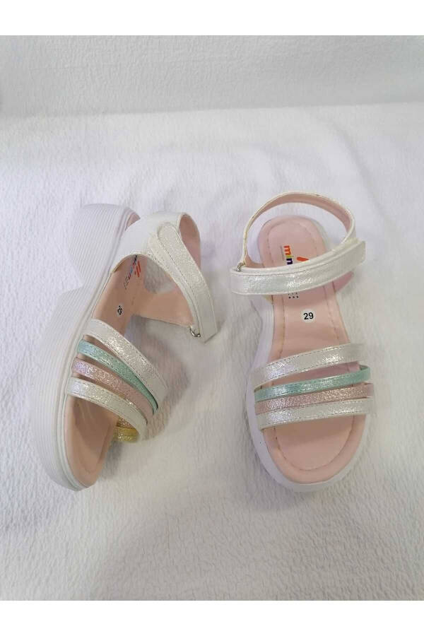 Very Light Sole Colorful Girls Sandals - 2