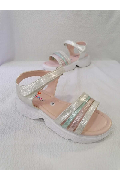 Very Light Sole Colorful Girls Sandals - 3