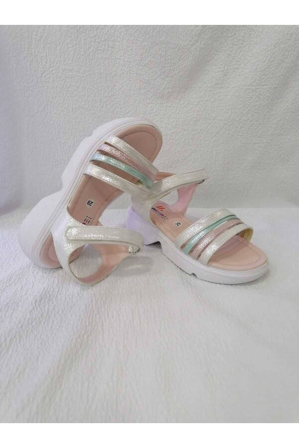 Very Light Sole Colorful Girls Sandals - 4