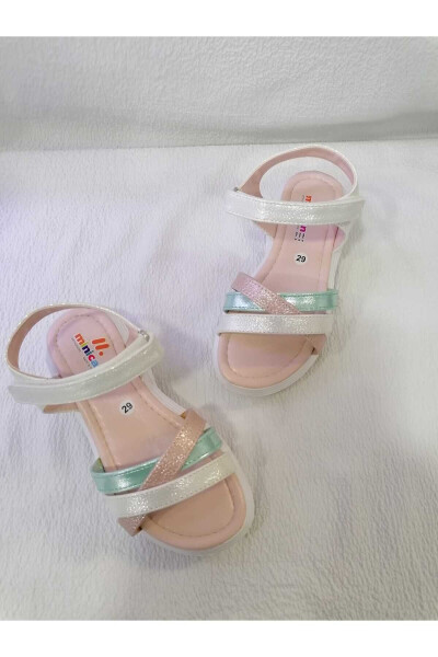 VERY LIGHT SOLE COLORFUL GIRL'S SANDALS - 4