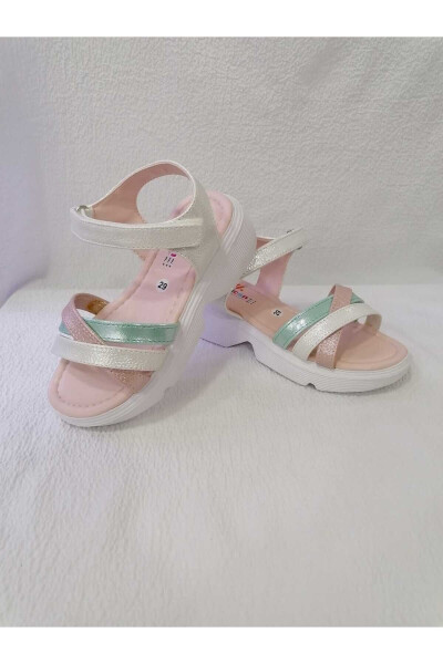 VERY LIGHT SOLE COLORFUL GIRL'S SANDALS - 7