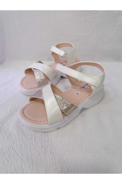 VERY LIGHT THICK SOLE GIRLS SANDALS - ÖZGÜR KIDS
