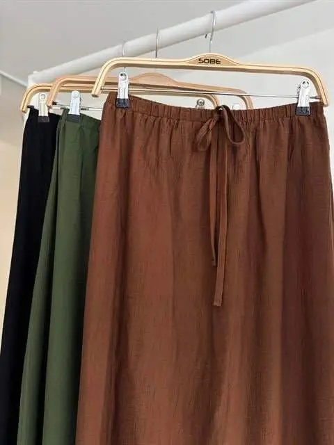 Vest Front Tie Long Skirt Suit 10192 - 14