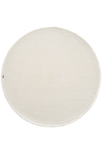 Vetrina 3601 Cream Soft Texture Carpet Rug Living Room Kitchen Corridor Cut Runner Round Machine Carpet - 30