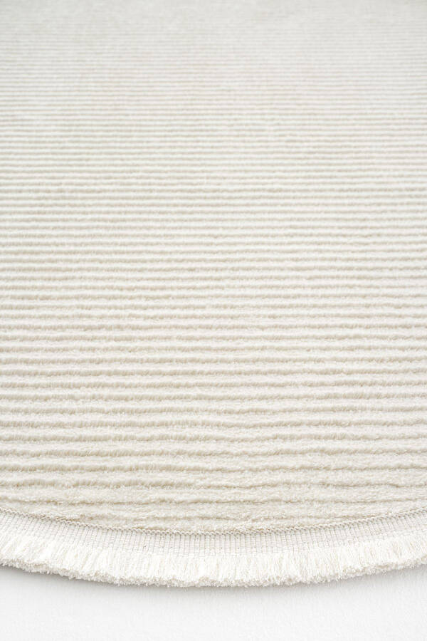 Vetrina 3601 Cream Soft Texture Carpet Rug Living Room Kitchen Corridor Cut Runner Round Machine Carpet - 34