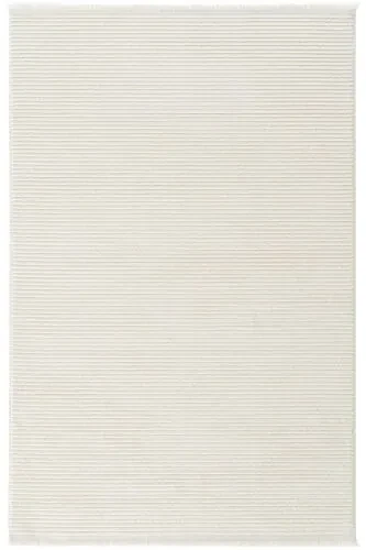 Vetrina 3601 Cream Soft Textured Rug Carpet Living Room Kitchen Corridor Cutting Runner Woven Machine Carpet - COOL HALI (1)