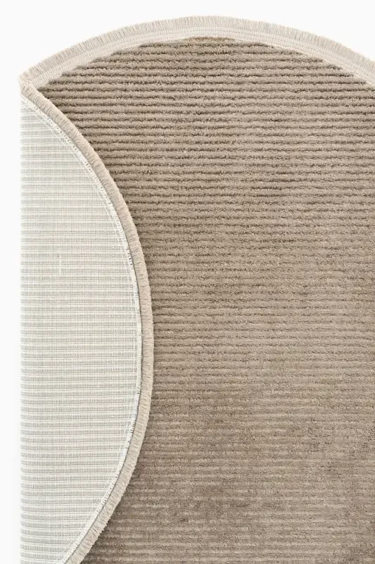 Vetrina 3602 Mink Soft Texture Carpet Rug Living Room Kitchen Corridor Cut Runner Round Machine Carpet-Mink - 5