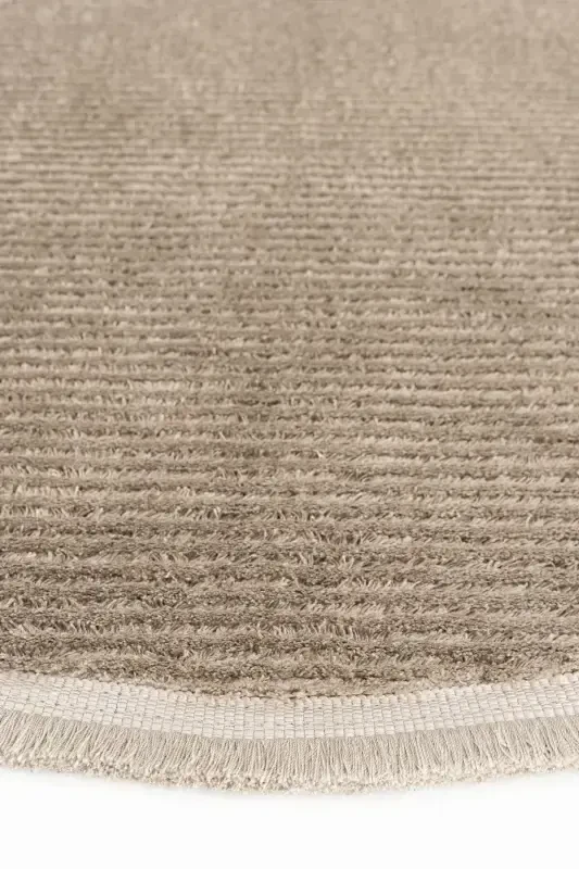 Vetrina 3602 Mink Soft Texture Carpet Rug Living Room Kitchen Corridor Cut Runner Round Machine Carpet-Mink - 6