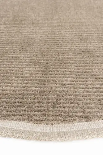 Vetrina 3602 Mink Soft Texture Carpet Rug Living Room Kitchen Corridor Cut Runner Round Machine Carpet-Mink - 7