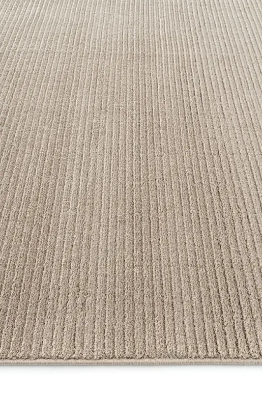Vetrina 3602 Vizon Yumshoq Dokulu Halı Kilim Salon Mutfak Koridor Kesma Yo'lak Dokuma Mashina Halısı-Vizon - 3