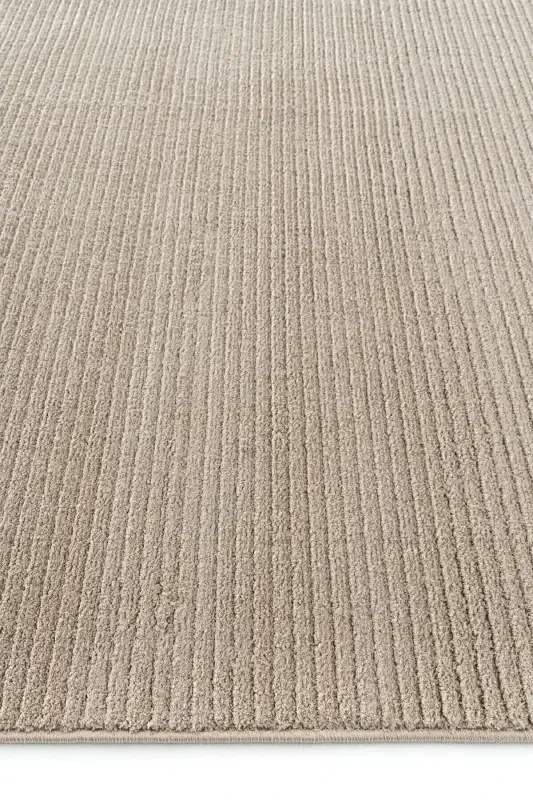 Vetrina 3602 Vizon Yumuşak Dokulu Halı Kilim Salon Mutfak Koridor Kesme Yolluk Dokuma Makine Halısı-Vizon - 3