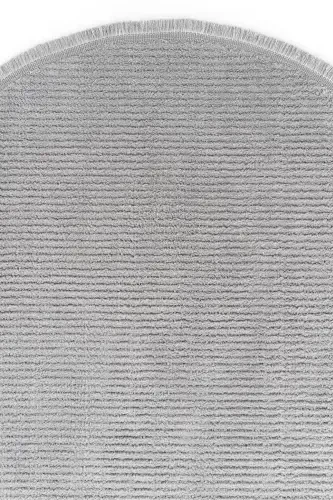 Vetrina 3603 Gray Soft Texture Rug Carpet Living Room Kitchen Hallway Cut Runner Round Machine Carpet-Gray - 4