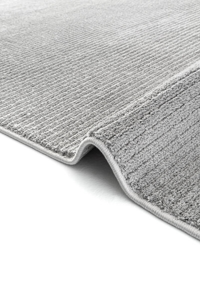 Vetrina 3603 Gray Soft Textured Rug Carpet Living Room Kitchen Corridor Cut Runner Woven Machine Rug - 30