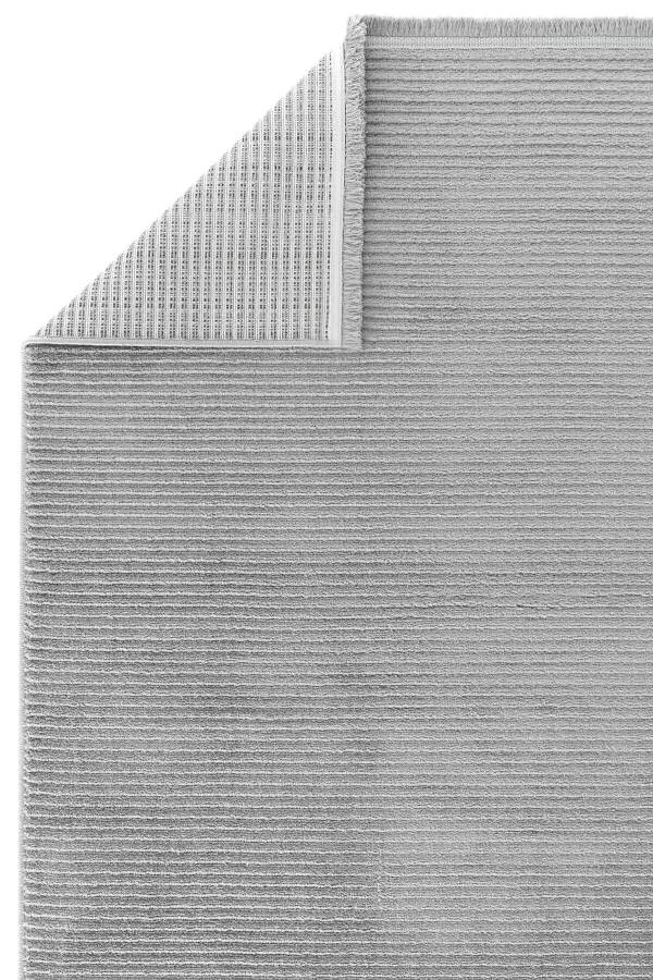 Vetrina 3603 Gray Soft Textured Rug Carpet Living Room Kitchen Corridor Cut Runner Woven Machine Rug - 12