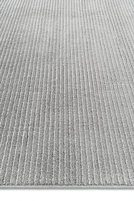 Vetrina 3603 Gray Soft Textured Rug Carpet Living Room Kitchen Corridor Cut Runner Woven Machine Rug - 5