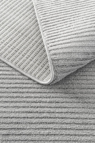 Vetrina 3603 Gri Yumuşak Dokulu Halı Kilim Salon Mutfak Koridor Kesme Yolluk Dokuma Makine Halısı - Gri - 15
