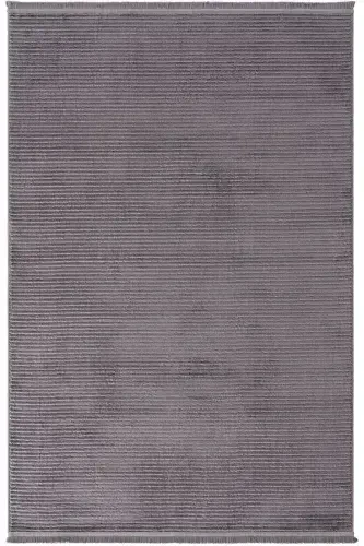 Vetrina 3604 Anthracite Soft Texture Rug Carpet Living Room Kitchen Hallway Cut Runner Woven Machine Carpet-Anthracite - COOL HALI (1)