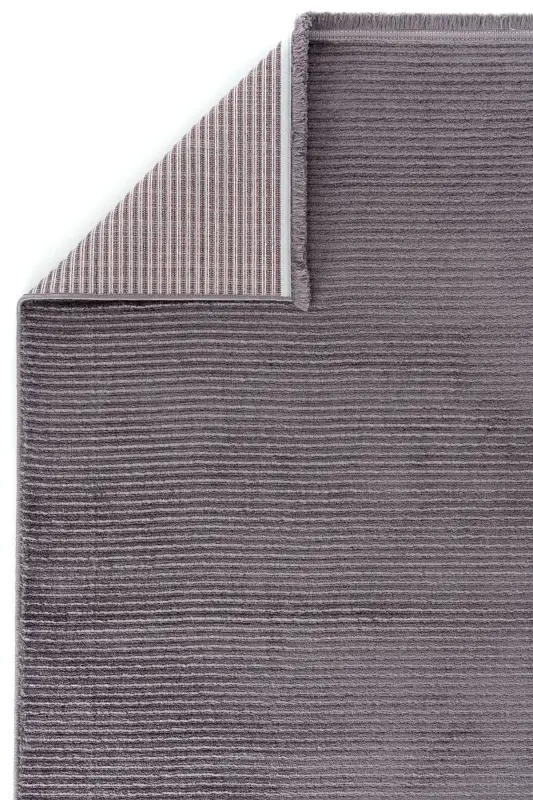 Vetrina 3604 Anthracite Soft Texture Rug Carpet Living Room Kitchen Hallway Cut Runner Woven Machine Carpet-Anthracite - 4