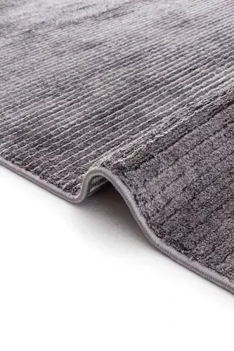 Vetrina 3604 Antratsit Yumshoq Doku Gilam Kilim Salon Oshxona Koridor Kesma Yo'lak To'quv Mashina Gilami-Antratsit - 5