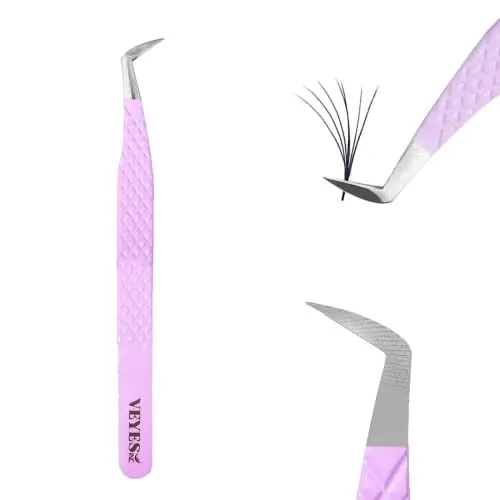 VEYES INC High Precision Eyelash Extension Tweezers Volume G01 Lash Tweezers For Professional Eyelash Extension - 1