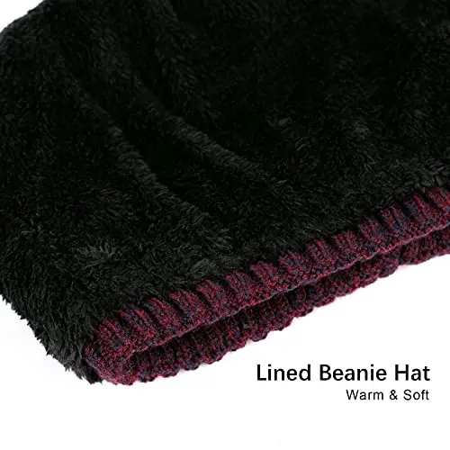 Vgogfly chiziqli erkaklar shapkasi yumshoq trikotaj bosh suyagi qalpoqli iliq paypoq shapkalari yigitlar ayollar yo'lli qishki shapka - 5