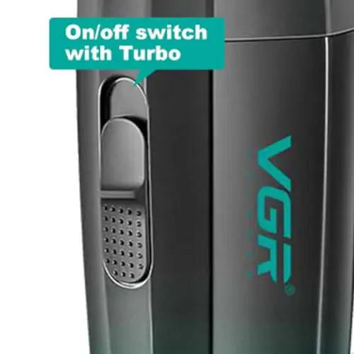 VGR 003 Fresh Fade Hair Clipper, Professional Hair Trimmer, Cord/Cordless Rechargeable Hair Cutting Tools with LED Display, Gift for Men - 7