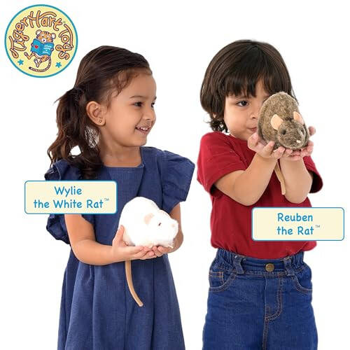 VIAHART Reuben The Rat - 7 Inch Stuffed Animal Plush Mouse - by TigerHart Toys - 4