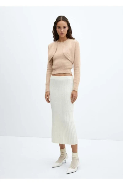 Вязаный болеро - MANGO (1)