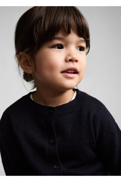 Вязаный кардиган на пуговицах - 6