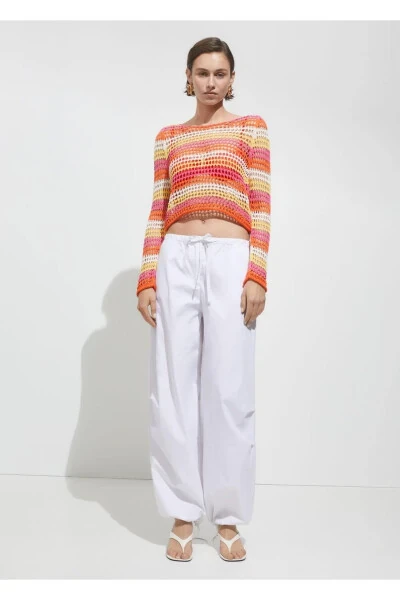 Вязаный крючком свитер - MANGO (1)