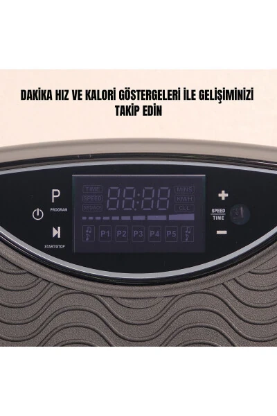 Vibratsion mashq qilish sport massaj qisqartirish qurilmasi vazn yo'qotish selülit tebranish apparati Vibratsion platforma - 14