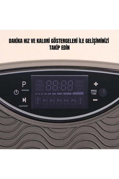 Vibratsion mashq qilish sport massaj qisqartirish qurilmasi vazn yo'qotish selülit tebranish apparati Vibratsion platforma - 8