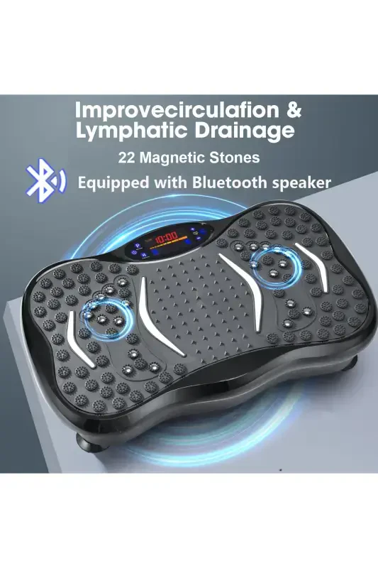 Vibro Vibration Plate Exercise and Vibration Hip Abdomen Arm Leg Sports Equipment - 5