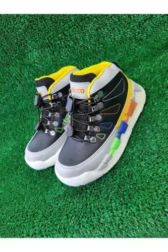 VİCCO ELLEN IŞIKLI SİYAH ERKEK ÇOCUK SPOR BOT-SİYAH - VICCO (1)