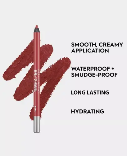 Vice Glide-On Lip Liner Pencil, Full Size - Manic (Rosy Wine) - 4