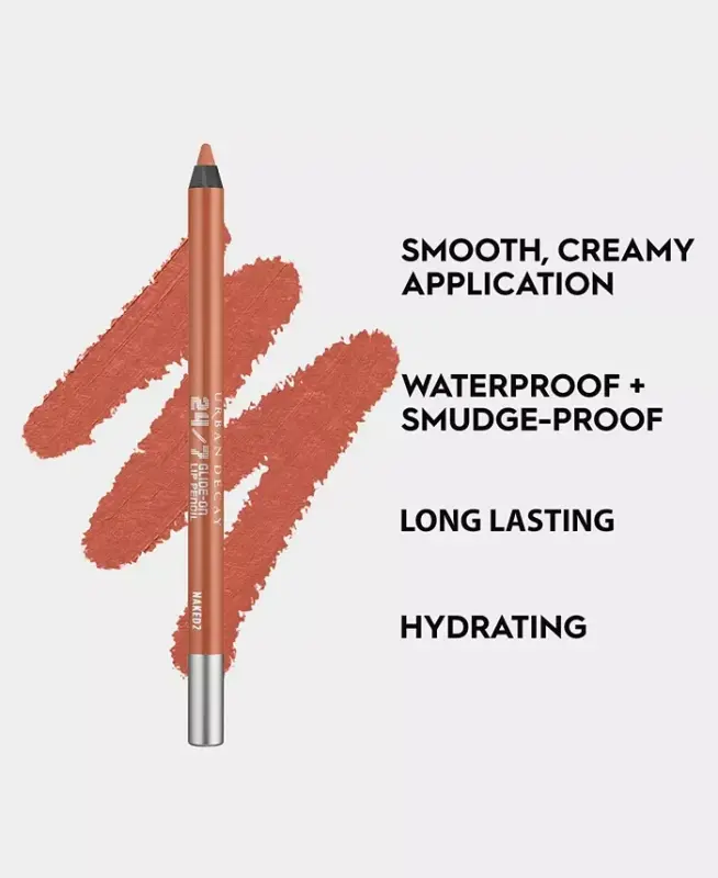 Vice Glide-On Lip Liner Pencil, Full Size - Naked2 (Medium Beige Nude) - 4
