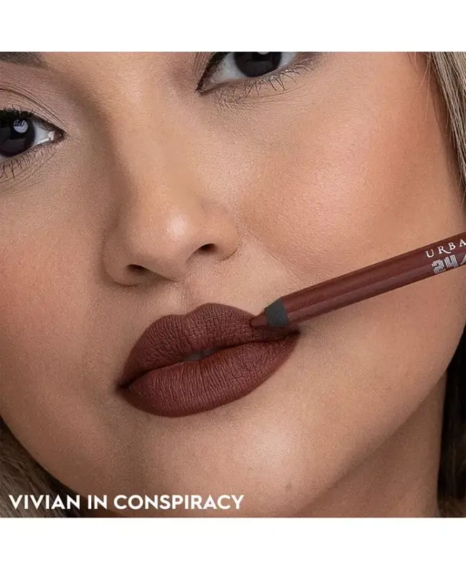 Vice 24/7 Glide-On Lip Liner Pencil-Conspiracy (plum-bronze) - 9