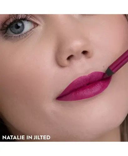 Vice 24/7 Glide-On Lip Liner Pencil-Jilted (deep fuchsia-pink) - 6
