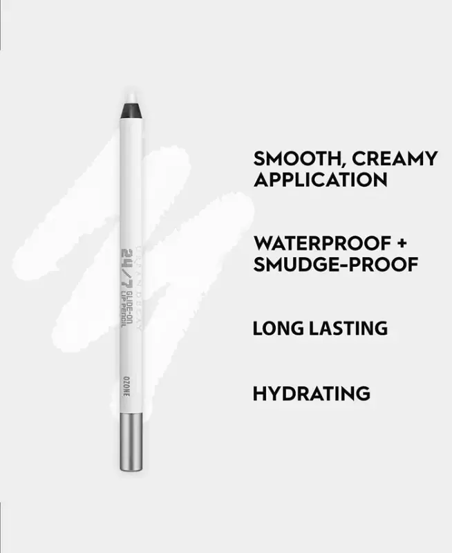Vice Glide-On Lip Liner Pencil, Full Size - Ozone (Clear) - 4