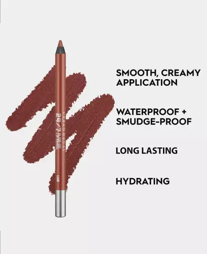 Vice Glide-On Lip Liner Pencil, Full Size - Liar (Mauve Nude) - 4